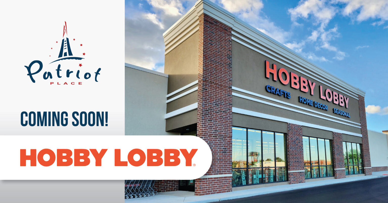 BLACKLINE Announces Hobby Lobby Coming Soon to Patriot Place